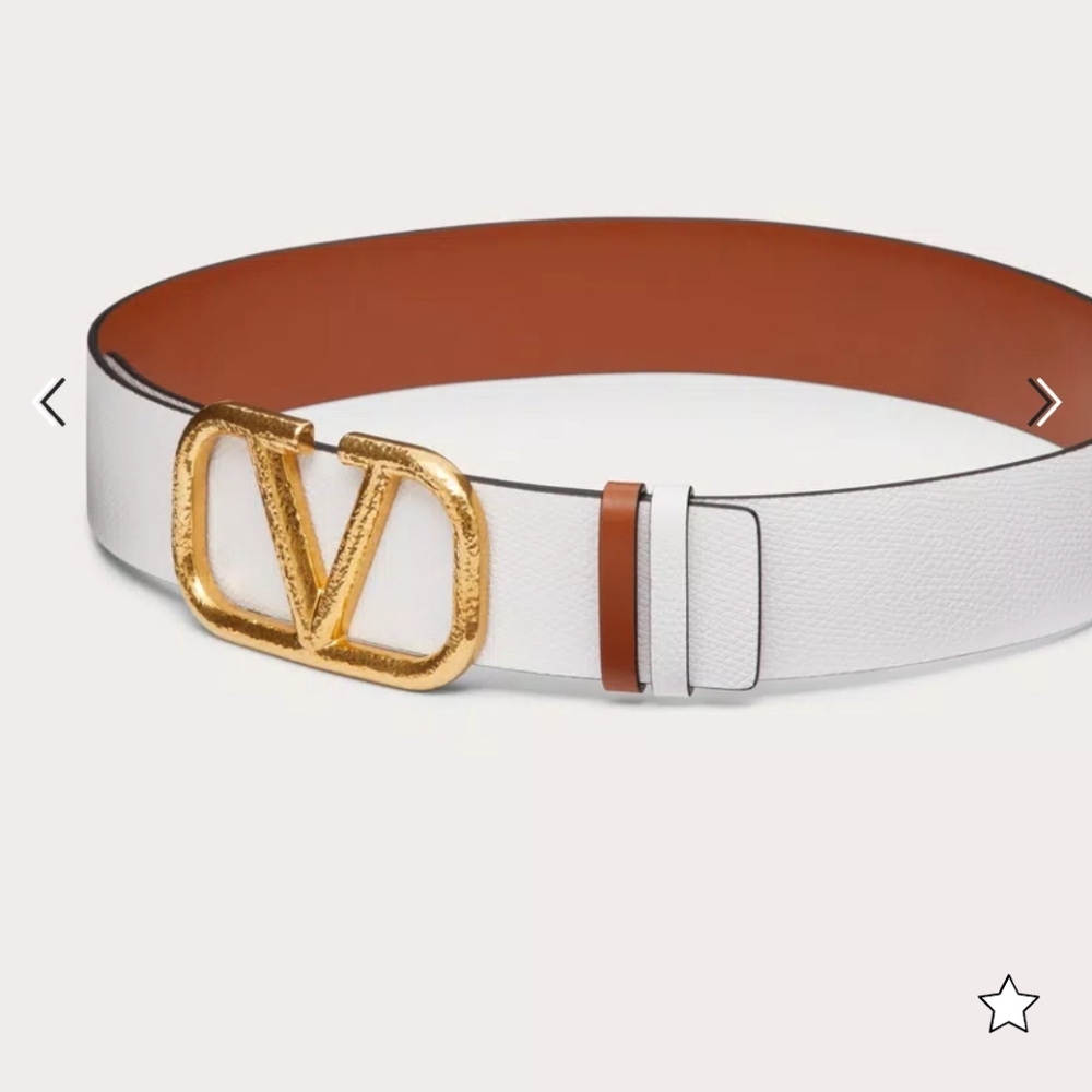 Valentino Garavani VLogo Signature reversible belt Size 70